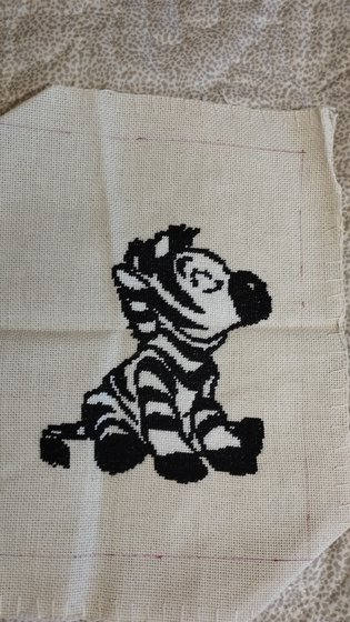 Работа «Зебра»