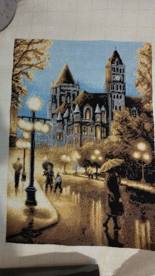 Работа «дождливый вечер»