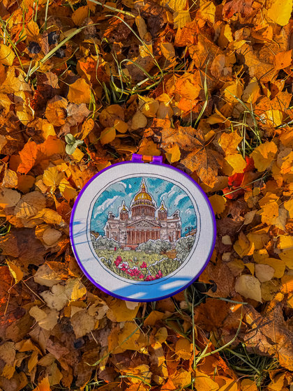 Работа «Величественный Питер»