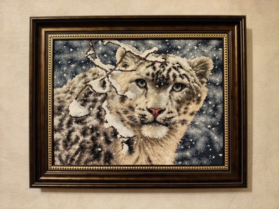 Работа «Снежный барс»