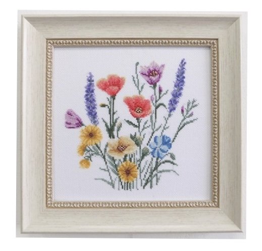 Работа «Краски лета, Сделай своими руками,22цвета,17х17»