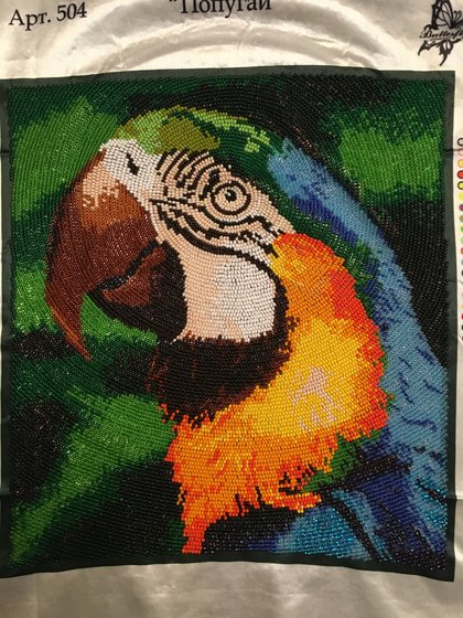 Работа «Попугай бисер»