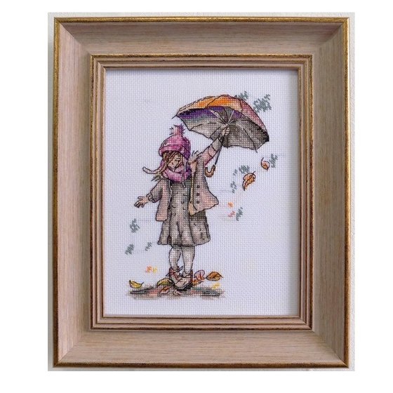 Работа «Дождик Золотое руно 16х11,5 21 цвет»