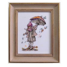 Работа «Дождик Золотое руно 16х11,5 21 цвет»