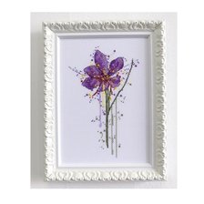 Работа «Акварельный крокус RTO 13х20,5 15 цветов»