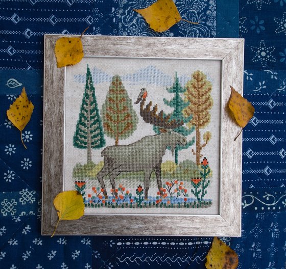 Работа «Лось»