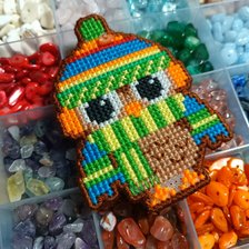 Работа «Значок Совушка»