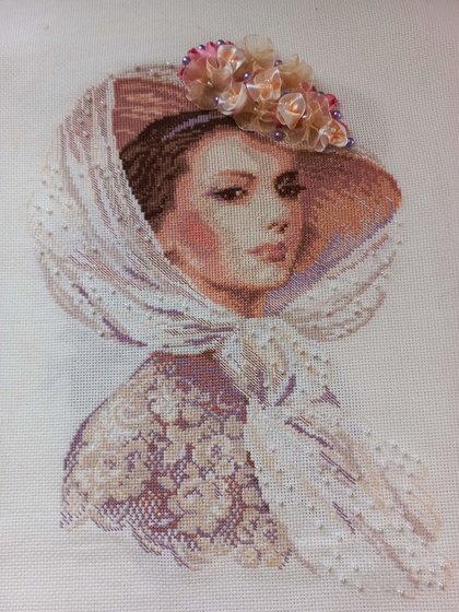 Работа «Сиреневый вечер»