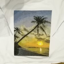 Работа «Закат на Мальдивах»