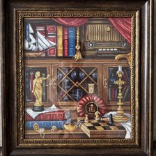 Работа «Натюрморт с шахматами. Панна»