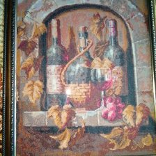 Работа «натюрморт с  вином»