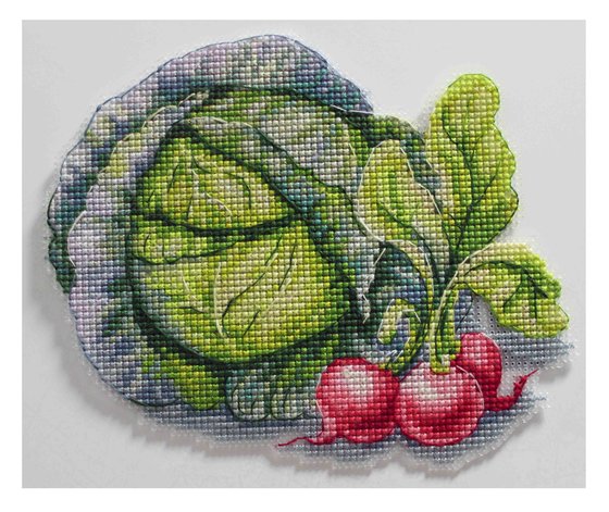 Работа «Магнитик Овощной»