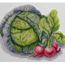 Работа «Магнитик Овощной»