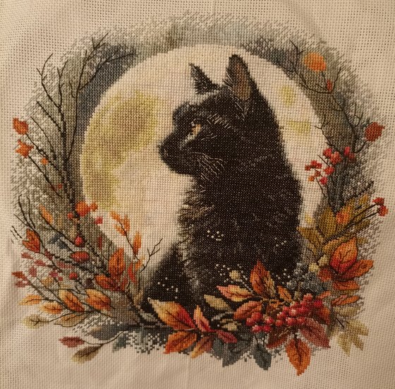 Работа «Лунный кот»