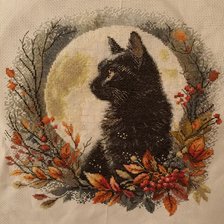 Работа «Лунный кот»