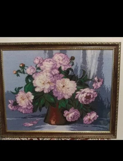 Работа «Пионы»