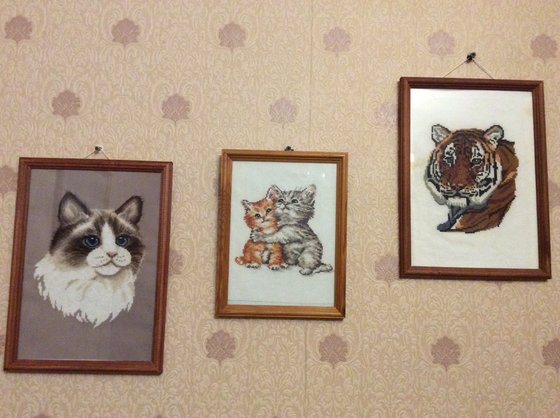 Работа «Кошечки»