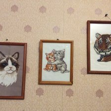 Работа «Кошечки»