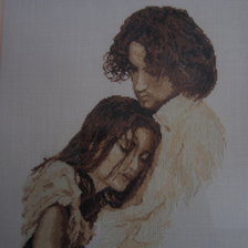 Работа «Двое. фрагмент.»