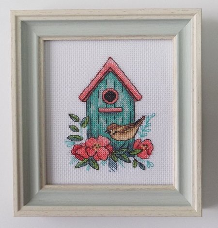 Работа «Воробьиный дом ,8х11,МП Студия,13 цветов»