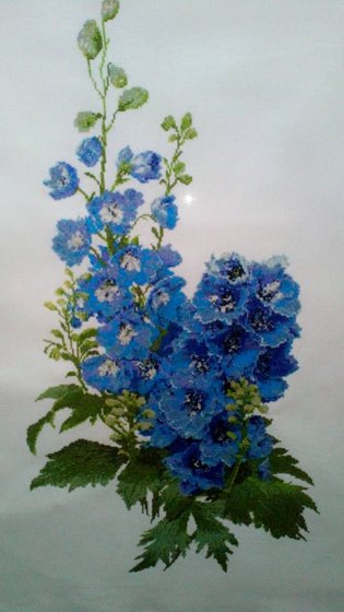 Работа «Дельфиниум.»