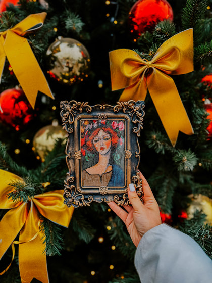 Работа «Откровение цвета. Женский образ»