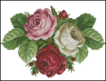 Старинная вышивка №10049