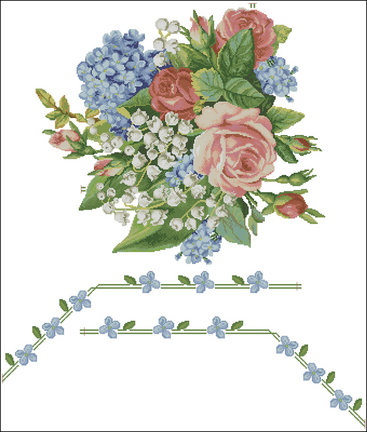 Старинная вышивка №10051