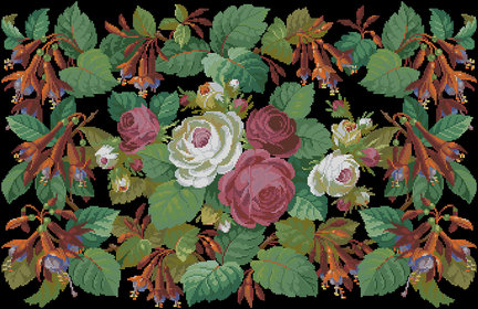 Старинная вышивка №10059