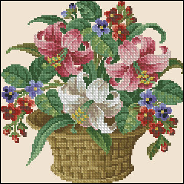 Старинная вышивка №10063