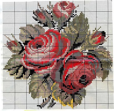 Старинная вышивка №10121