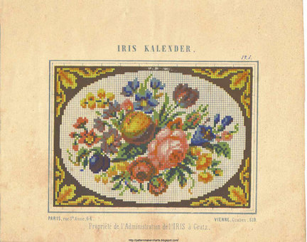 Старинная вышивка №10148