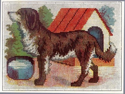 Старинная вышивка №10185