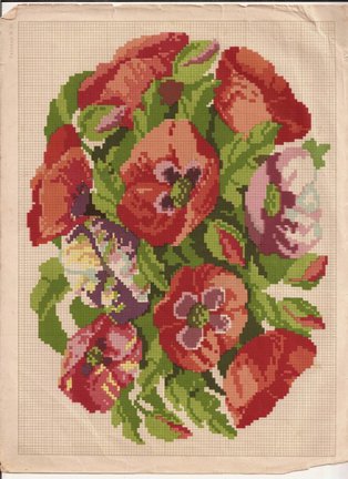 Старинная вышивка №10186