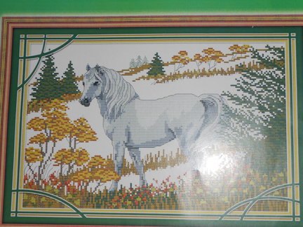 Белая лошадь - Китайский набор - Enuodoz №13357