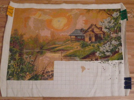 Вышивка по схеме Crosti.Ru в процессе №15791