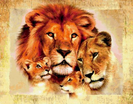 Люди добрые, хочу львиную семью №18612