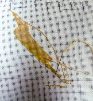 Фея Хризантем из журнала «Вышиваю крестиком» №22579