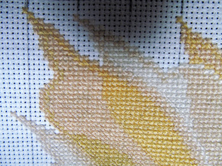 Фея Хризантем из журнала «Вышиваю крестиком» №22582