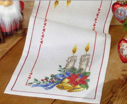 Новогодние и рождественские скатерти №22676