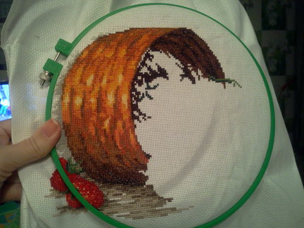 Картина для кухонного интерьера «Сладкая ягода» №24507