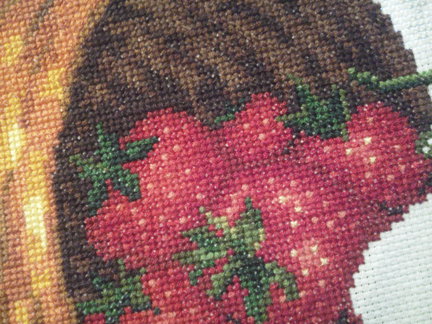 Картина для кухонного интерьера «Сладкая ягода» №25493