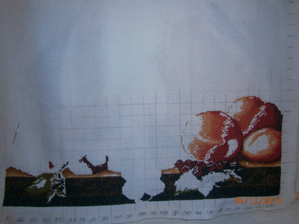 Натюрморт виноград и персики №27411