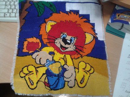 Львенок! Картина на заказ. №27469