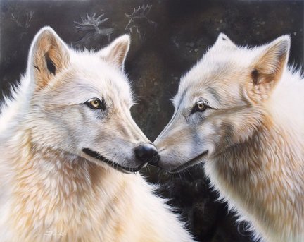 Волки (собираем картинки) №28007