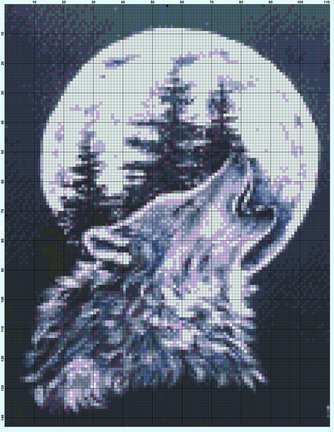 Волки (собираем картинки) №28612