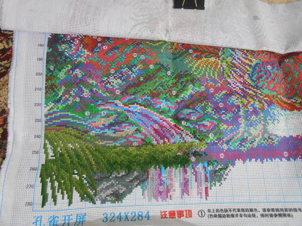 Павлин - китайский набор №29060