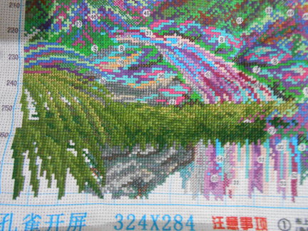 Павлин - китайский набор №29062