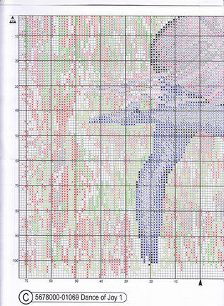 Схемы вышивки на тему «балет, танец» №32668