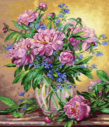 Помогите найти схему Альберта Вильямса «Пионы» №32713